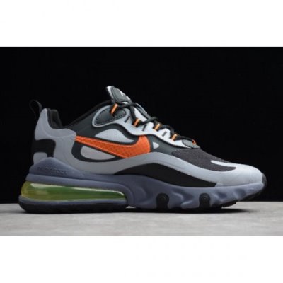 Nike Erkek Air Max 270 React Winter Wolf Gri / Turuncu Koşu Ayakkabısı Türkiye - BRQLMQQM